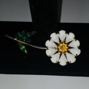 Vintage flower brooch